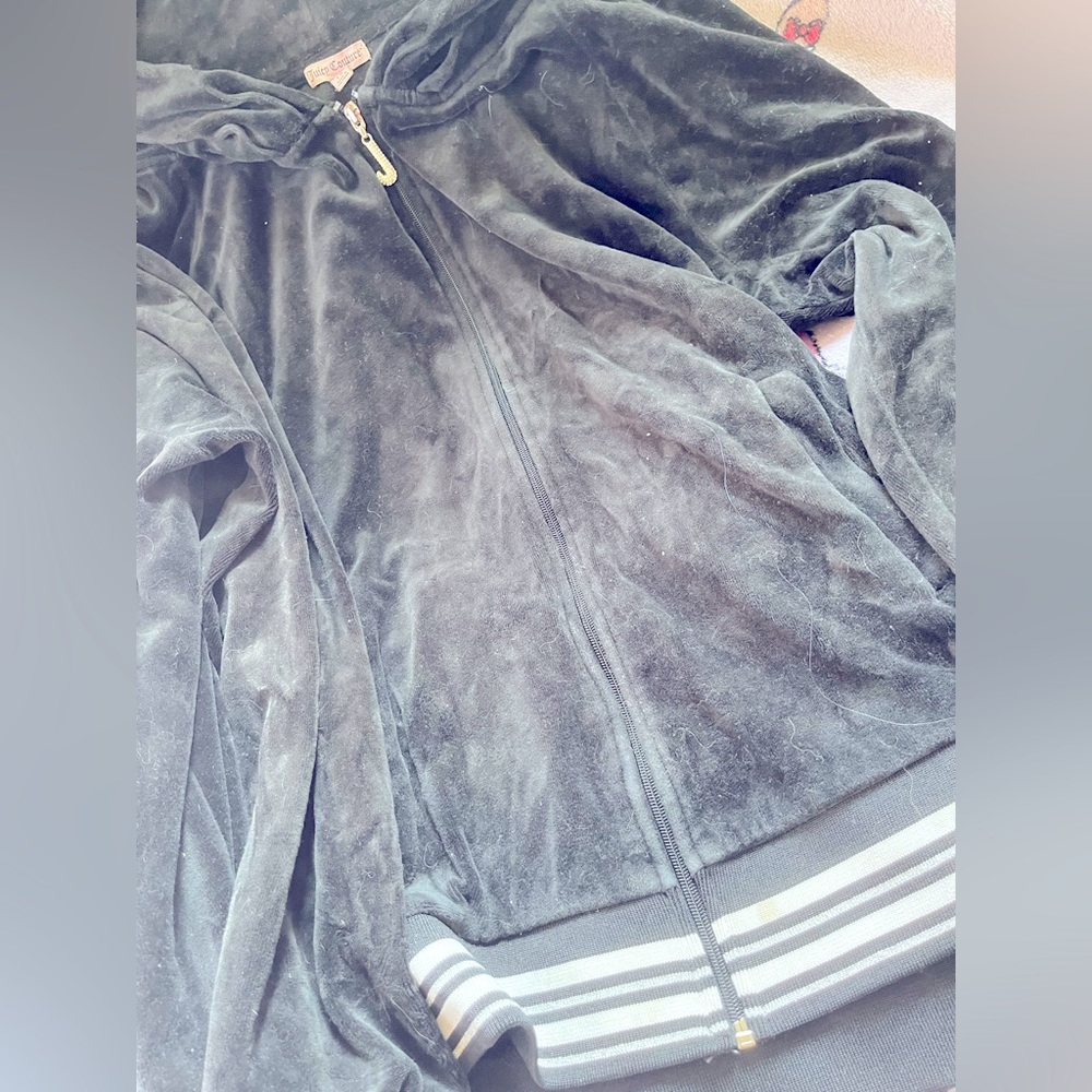 Juicy couture velour Diamond J jacket ⭐️✨